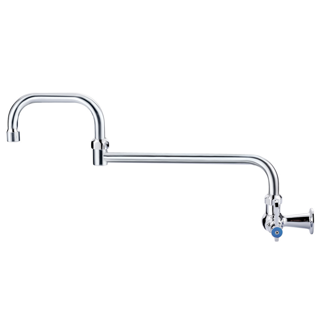 iVIGA Wall Mount Commercial Pot Filler Faucet with 20.6 Inch Double Joint Swing Nozzle